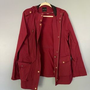 Holly Contrast Hood Cargo Jacket